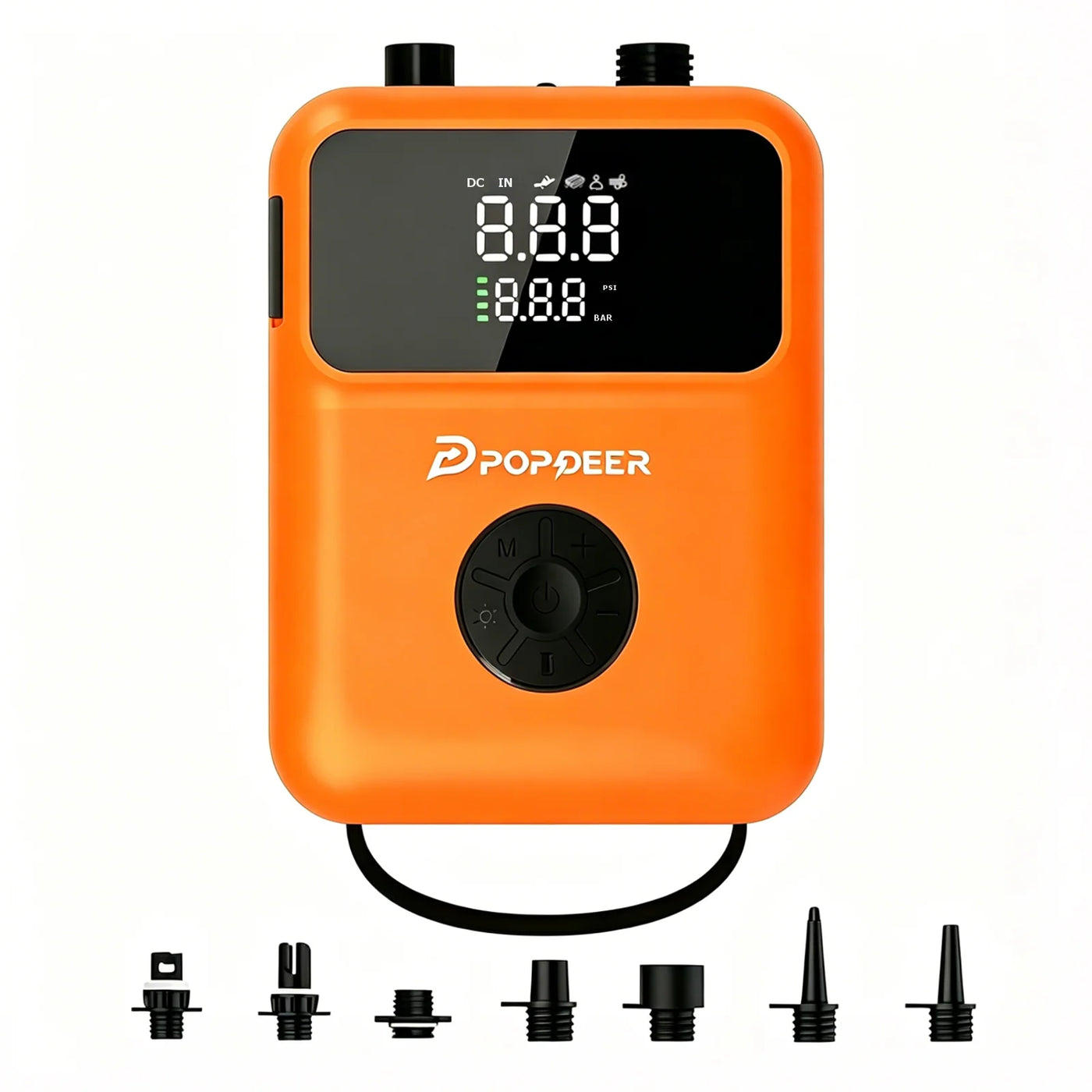 Pompe électrique portable rechargeable pour paddle & kayak gonflable – 20 PSI