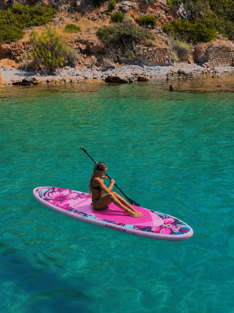 Pack Paddle Gonflable Floral