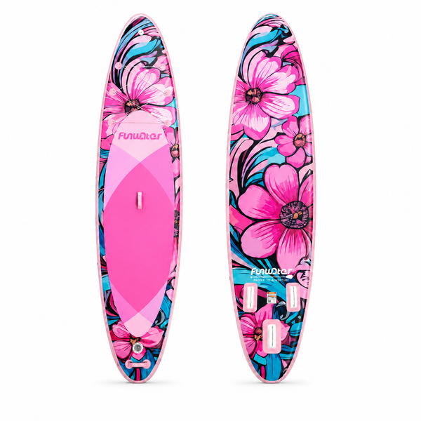 Pack Paddle Gonflable Floral