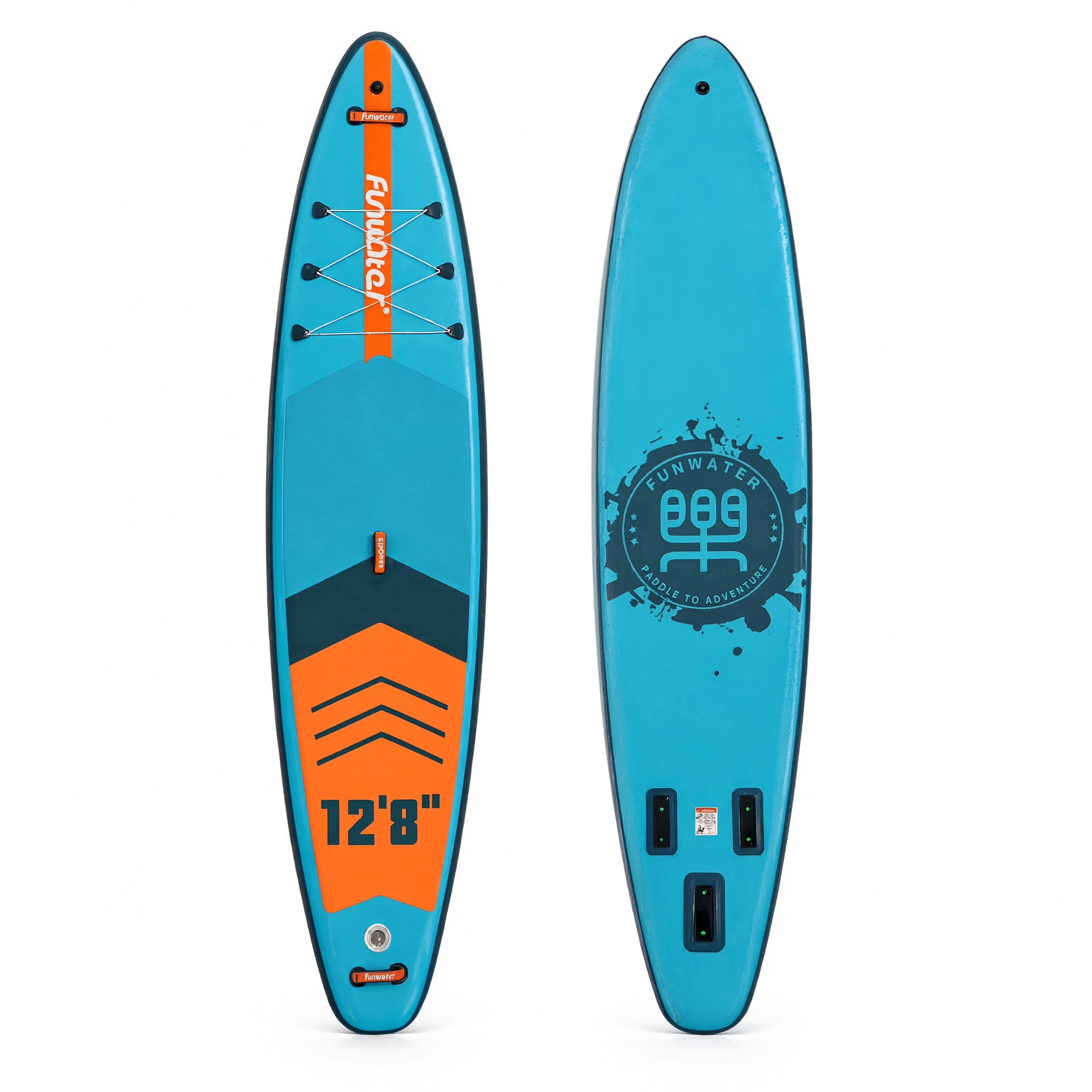 Paddle gonflable Nautiya Pro bleu, vue produit