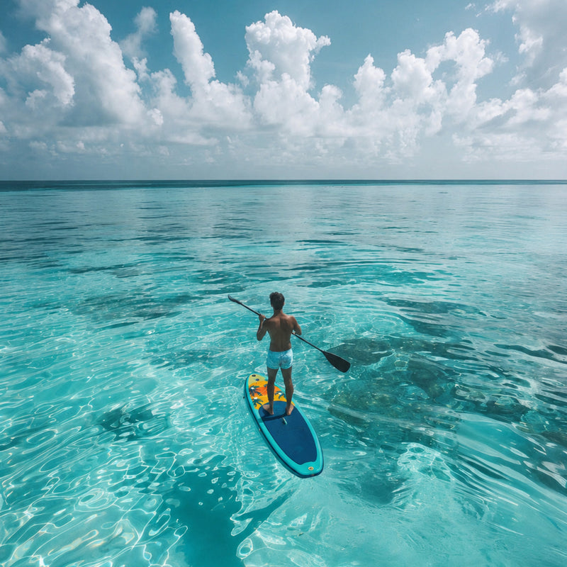 Pack Paddle Gonflable Sunset en situation 3