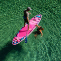 Pack Paddle Gonflable Floral en situation 3