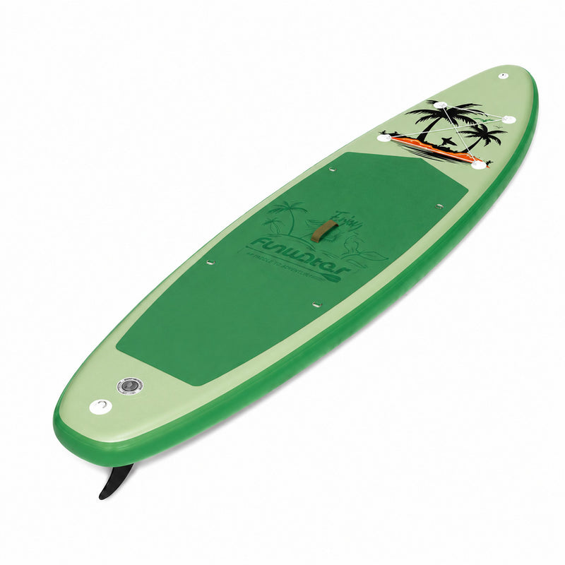 Paddle gonflable Nautiya Tropical, vue détaillée