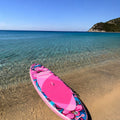 Pack Paddle Gonflable Floral en situation 2