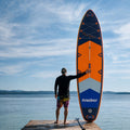 Pack Paddle Gonflable Tigre en situation 2